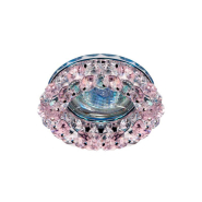 Светильник точечный Feron CD4141, MR-16, G5.3, 50W, сиреневый, хром, 3089