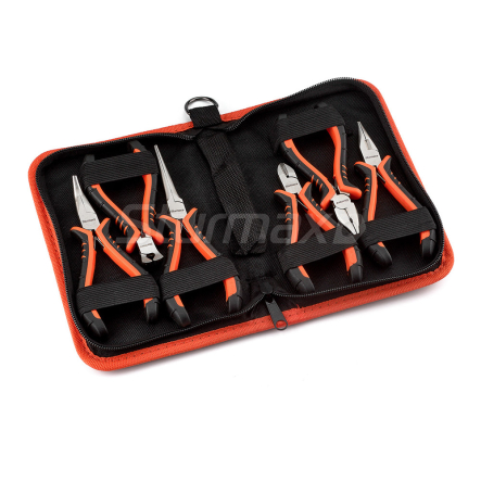 Набор шарнирно-губцевого мини-инструмента Sturmax 1030M-05-SET, 6 шт (Profi mini) - 1