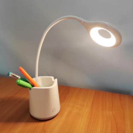 Настольная лампа LED аккумуляторная ElectroHouse EH-070W 4W 3000-6000К с органайзером