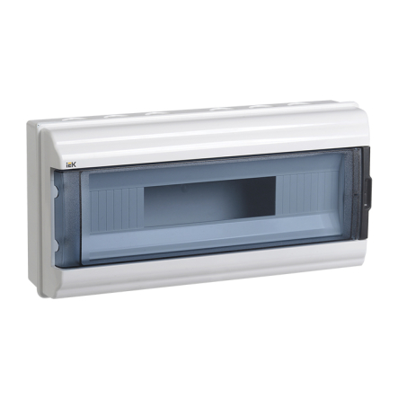 Корпус пластиковый навесной 18 модулей IP55, IEK КМПн-18, MKP72-N3-18-55 - 1