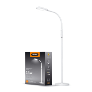 Торшер LED, VIDEX VL-TF07W, 14W, 3000-5500K, 220V, белый, 24857