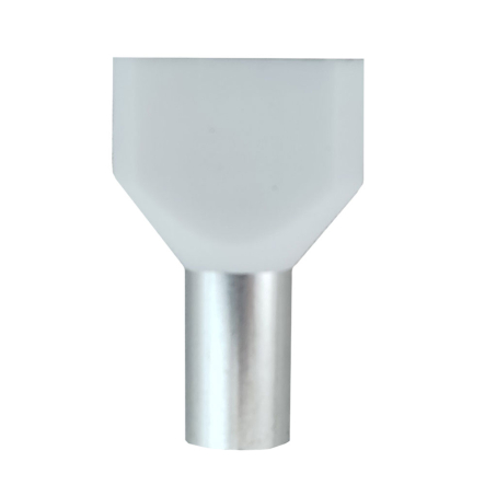 Наконечник втулочный с изоляцией для 2-х проводов TechnoSystems ТЕ16-14, белый, (100 шт) TNSy5500136