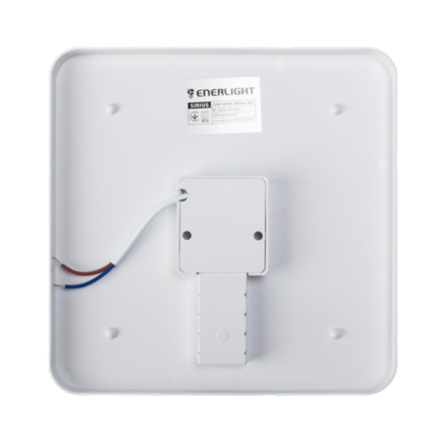 Светильник LED ENERLIGHT, SIRIUS 24Вт, 4000К, 2150Lm, IP20, 180х180х40мм, SIRIUS24SMD90N