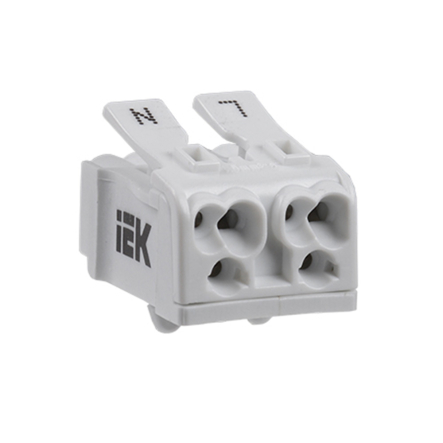 Клема пружинна сполучна КСПн2-L + N IEK - 1