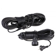 Удлинитель сетевой 10 метров, 250В, 10А, 2*1 кв.мм, 1 розетка, У6-002, У6-002/10