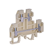 Клема гвинтова дворівнева ETI 3901243, VS 2.5 NA (2,5 mm2 бежева)
