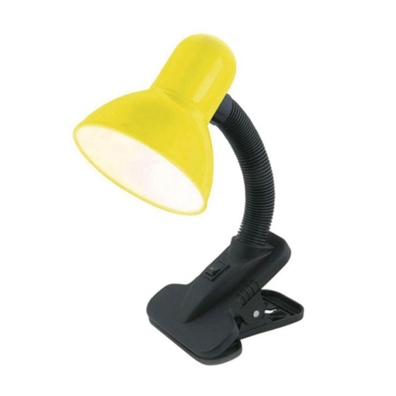 Настільна лампа Lemanso LMN095, 60W, E27, прищіпка, жовта - 1