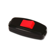 Вимикач на бра Horoz Electric, червоно-чорний, 300-003-708