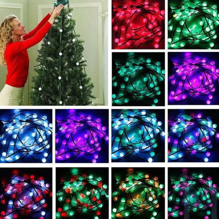 Гирлянда LED конусная с пультом 160см Tree Star Dazzler. 64 LED, 220V