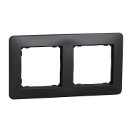 Рамка 2-постова Schneider Electric Sedna Design, чорний, SDD314802