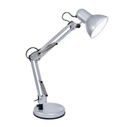 Настольная лампа DELUX TF-07 E27 серебристая