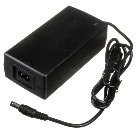 Блок питания пластиковый 12V 6А - 72W со штекером и кабелем 5.5х2.5 мм IP20 AVT, 1013433 - 1