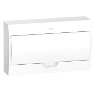 Щит пластиковий Schneider Electric Easy9 EZ9, навісний, білі двері, 1ряд /18м +2КК, EZ9E118P2S