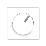 Центральная пластина для диммера Neo белый/серый лед