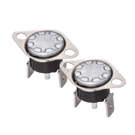 Термостат KSD301-70, 250В, 10A, 70°C, 1NC + кнопка - 1