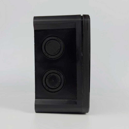 Коробка распределительная СКІМ B1102015, 163х123х68 (КH160B), без отв. IP67, чёрная