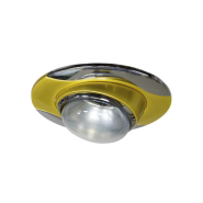 Светильник точечный поворотный Feron 020, R50, E14, золото/хром