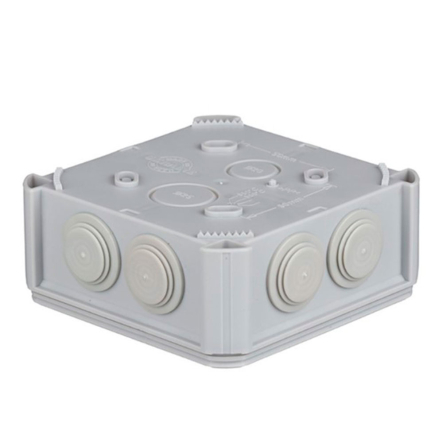 Коробка распределительная UNIKA PLANK IB601, 114х114х57мм, 850°С, IP55, PLK6010850