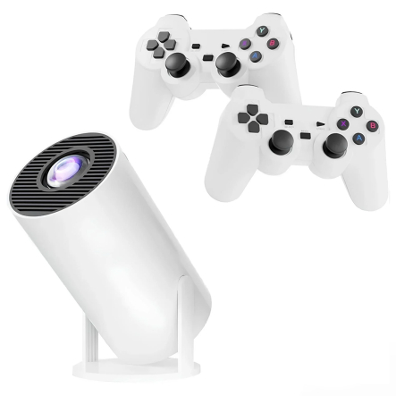 Проэктор с двумя джойстиками и пультом M300 MAX, WiFi, Bluetooth