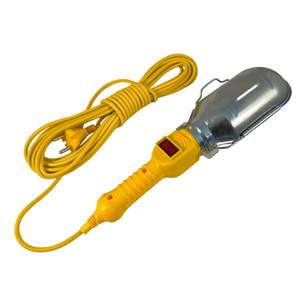 Переноска гаражная LED Lemanso LMA312, 10м, 7W, 600Lm, жёлтая