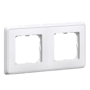 Рамка 2 поста Legrand Cariva, 773652, белая