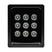 Прожектор ІнфраЧервоний LightVision VLC-0912IR, 12V, 0.75 А, IP66, дальність підсв. 40м, кут 90 °, чорний