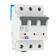 Автоматический выключатель SEZ PR 63, 3P, 10А С, 10кА