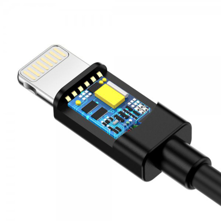Кабель Choetech IP0027-BK, USB 2.0 А-папа/Lightning, 1.8 м
