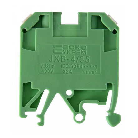 Клемник гвинтовий JXB-4х35 зелений, АСКО-УКРЕМ, A0130010012 - 1