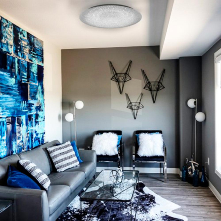 Светильник LED Feron, AL5400, AZURE, 36W, 2880Lm, 3000K-6500K, 410х75 мм, 5908