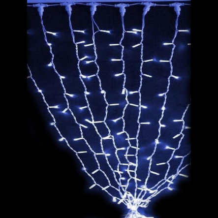 Гирлянда внешняя DELUX, STALACTITES, 1,0x3,0м, 300LED, синяя/белая, IP44 - 1