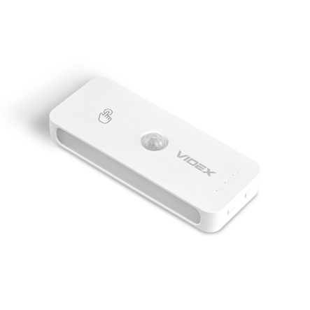 Світильник LED акумуляторний з датчиком руху VIDEX VL-NL053W-S - 1