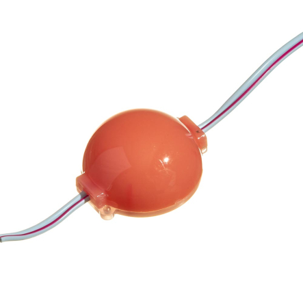 Світлодіодний модуль MTK-СОВ-P-2W рожевий - 1