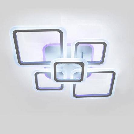 Люстра LED VATAN light 1140/2+3 белая