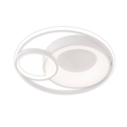 Світильник SMART VIOLUX DUOS 100W, 3000K-5000K 6000Lm, пульт, білий, 500мм, 220795