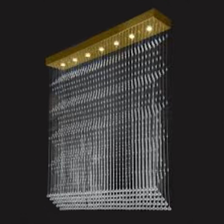 Люстра подвес 1121-7 FGY водопад - 1