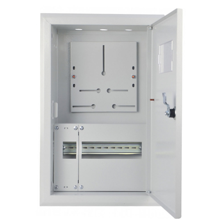 Щит учёта металлический АСКО-Укрем, 505x325x122, IP31, встроенный, серия UBox, A0260030001