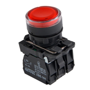 Кнопка с подсветкой, красная, TB5-AW34M5, АСКО-УКРЕМ A0140010174