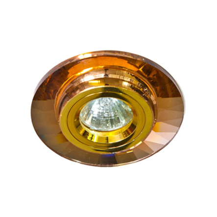 Світильник точковий Feron 8130-2, MR11, GU5.3, 35W, коричневий/золото - 1