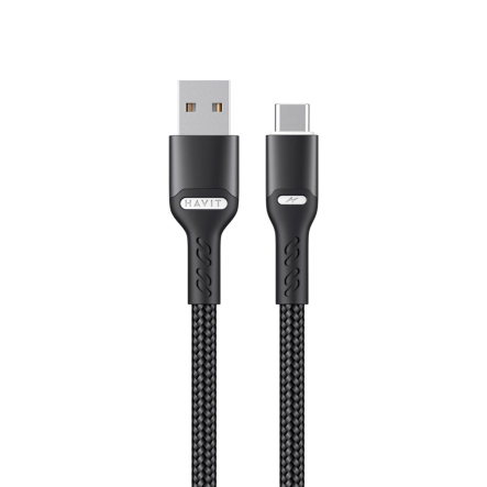 Кабель USB Type-C HAVIT HV-CB6217, 3A, 1м - 4