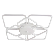 Люстра світлодіодна SIRIUS LED 0033 біла + пульт, 4000K