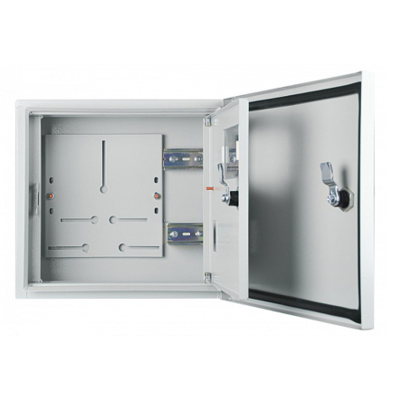 Щит учёта металлический АСКО-Укрем, 300x360x151, IP54, навесной, серия UBox, A0260030007