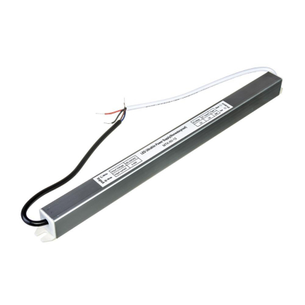 Блок живлення для світлодіодної стрічки AVT SLIM Standart 12V, IP20, №1-5А -60W, 1013426 - 1