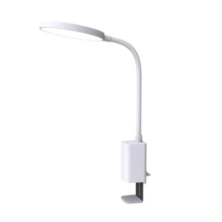 Настольная лампа аккумуляторная LED MAXUS Desk Lamp 10W, ЗССТ WH CLIP, Battery, белая