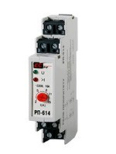 Реле тока приоритетное F&F PR-614, 220 В, нагрузка - 16 А, порог срабатывания - 0,5-5 А, РП-614 - 1
