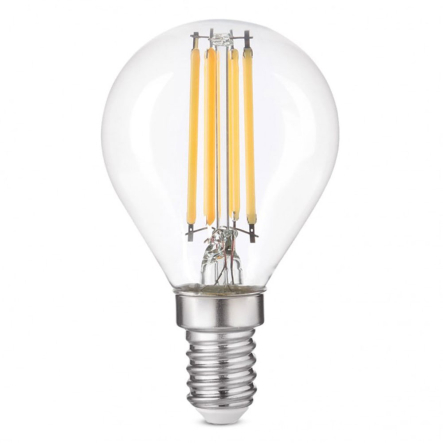 Лампа LED Ardero LB-202, 5,4W, 4000K, E14, 230V, G45, filament - 2