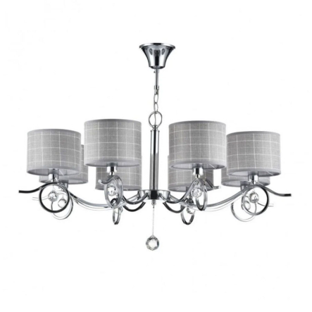 Люстра FR906-08-N/FR5906-PL-08-C - 1