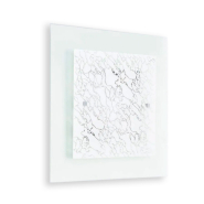 Светильник настенно-потолочный ДеКоРа, Модерн, Е27, 2х60W, 400х400 мм, белый, 46923