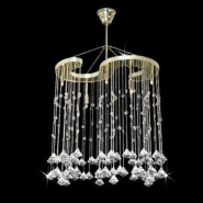 Люстра кришталева TITANIA LUX 32300005, 50х28см, 6 кг