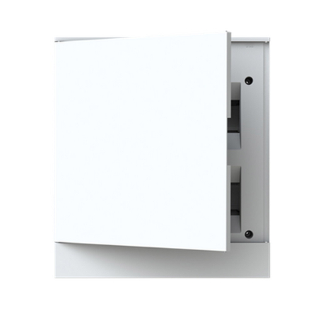 Щит распределительный ABB BASIC E, 1SZR004002A1107, 24 модуля встраиваемый, IP40, с клеммами, (белая дверца)